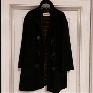 Vintage John weitz peacoat navy blue